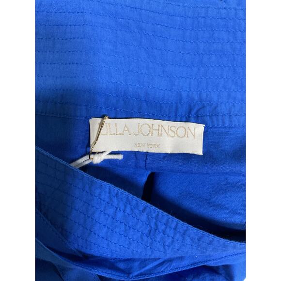 Ulla Johnson 'Sabine' Blue Poplin Short Size 4 - NWT - Picture 5 of 5